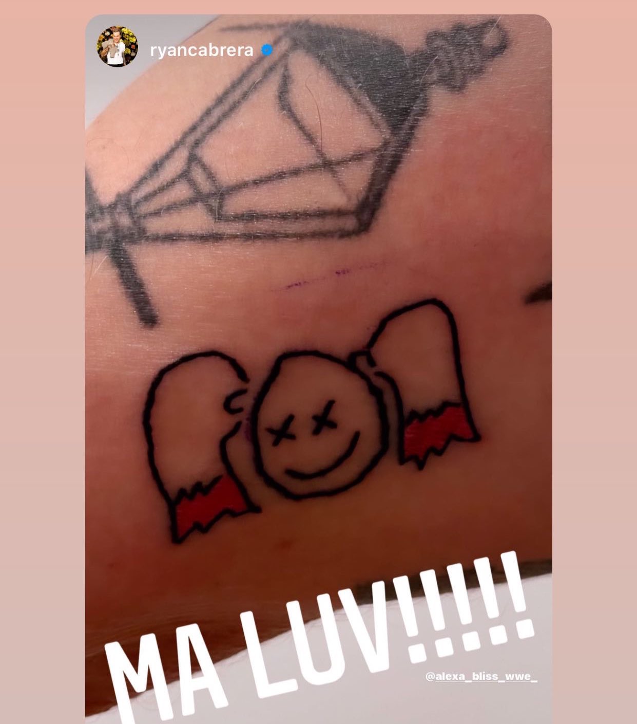 Alexa Bliss slams critics after she gets a tattoo with fiancé Ryan Cabrera